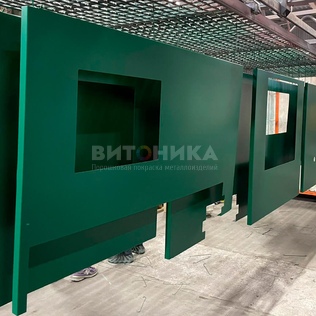 title: Зеленые панели корпусов из листовой стали Зеленые панели корпусов из листовой стали